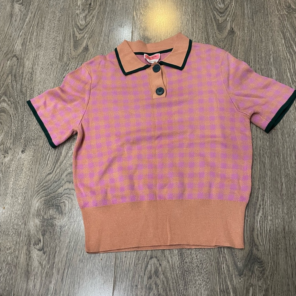 NWT Kate Spade Knit Polo Shirt